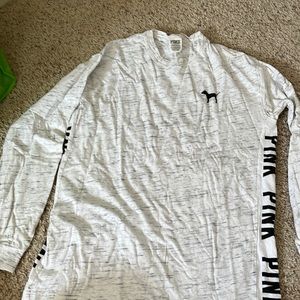 Pink long sleeve tee